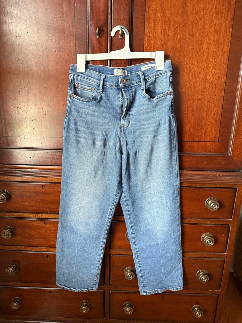 Jessica Simpson Light Blue Cropped Ankle Jeans